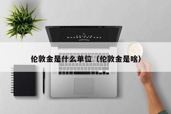 伦敦金是什么单位（伦敦金是啥）