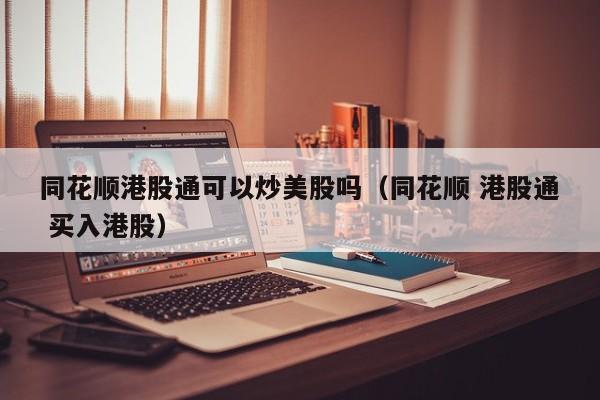 同花顺港股通可以炒美股吗（同花顺 港股通 买入港股）